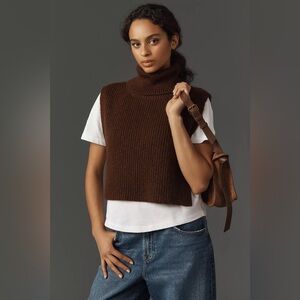 NWT Size S - By Anthropologie Twofer Sweater Tee